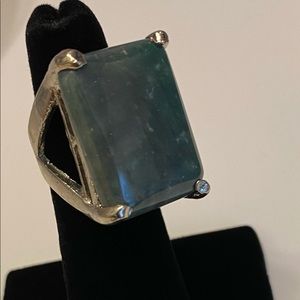 Iced Claw Mark Nugget Ring and bracelets